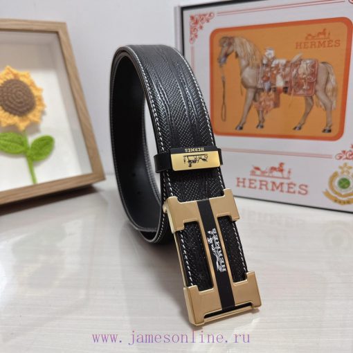 Hermes Hermès  Material: Leather Belt with 100% Head Layer. The leather belt is guaranteed t qcibtnr4