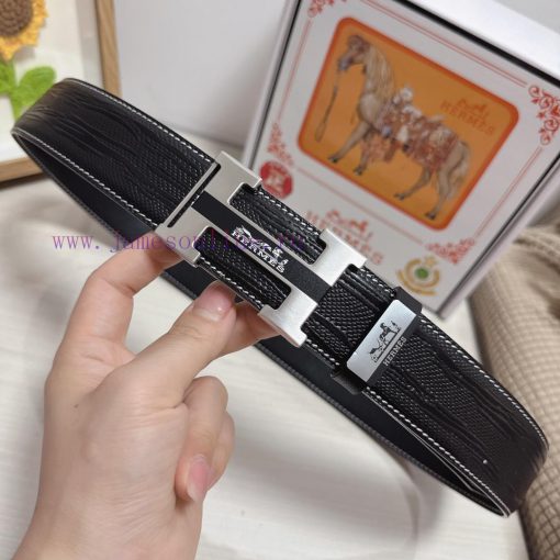 Hermes Hermès  Material: Leather Belt with 100% Head Layer. The leather belt is guaranteed t 7jthphh2 - Image 6