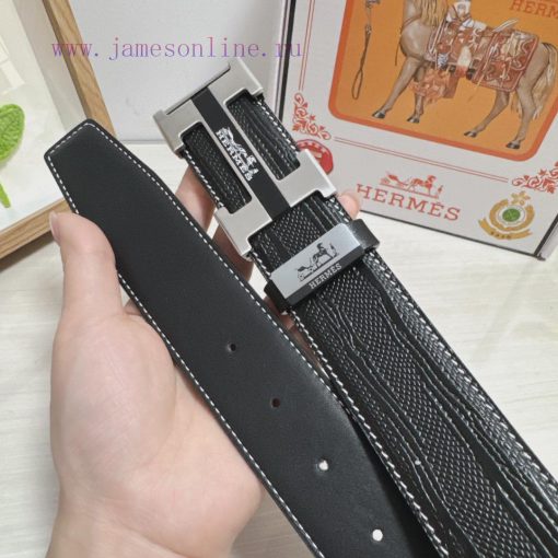 Hermes Hermès  Material: Leather Belt with 100% Head Layer. The leather belt is guaranteed t 7jthphh2 - Image 10