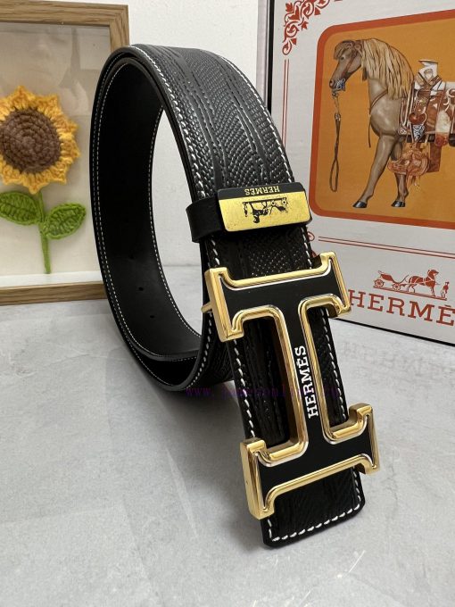 Hermes Hermès  Material: Leather Belt with 100% Head Layer. The leather belt is guaranteed t h41b4zu3
