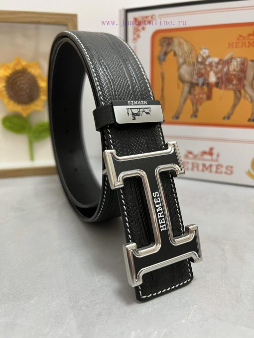 Hermes Hermès  Material: Leather Belt with 100% Head Layer. The leather belt is guaranteed t z2m238uk - Image 3