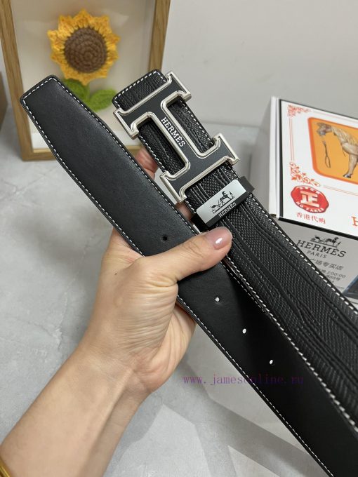 Hermes Hermès  Material: Leather Belt with 100% Head Layer. The leather belt is guaranteed t 6jt2tq0a - Image 9