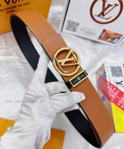 Belt LV Louis Vuitton's top tier replicaThe waistband is made of 100% head layer cowhide, en 4m6t7i8u