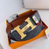 Hermes Hermes waist beltHanging buckle, classic pure steel material buckle head, double-side 2s8iz5a2