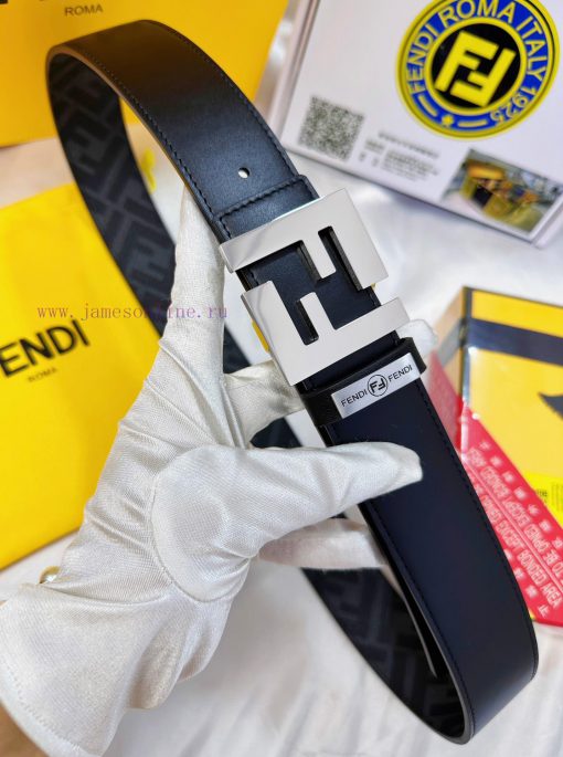 Belt FENDI Fendi ReproductionBelt made of 100% imported top layer cowhide, ensuring genuine m2rj3b10 - Image 10