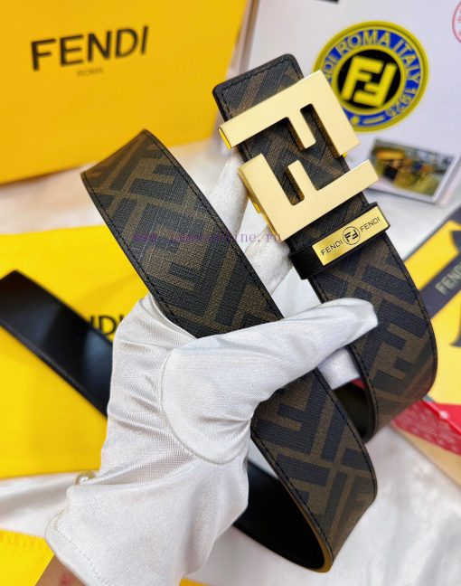 Belt FENDI Fendi ReproductionBelt made of 100% imported top layer cowhide, ensuring genuine c1i7dbv0 - Image 4
