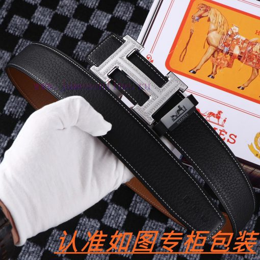Men's belt HermesMen's leather belt is made of 100% head layer cowhide, ensuring that the 24 djlmg1jy - Image 7