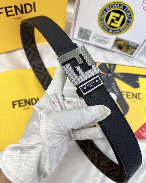 Belt FENDI Fendi ReproductionThe waistband is made of 100% top layer cowhide, ensuring a dou xzh8f6o9 - Image 4
