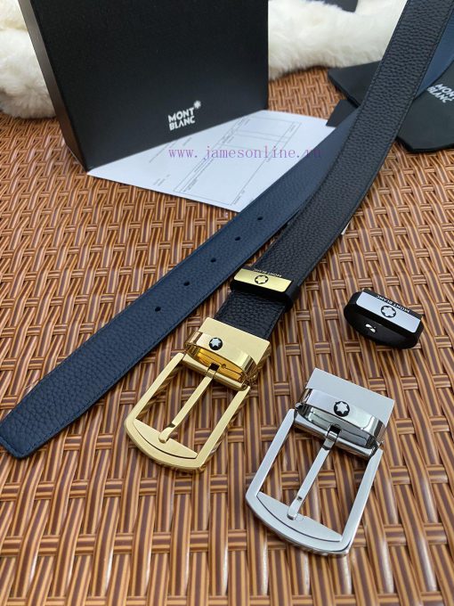 MontblancMaterial: Leather Belt with 100% Head Layer. The leather belt is guaranteed to be g 7w0dc7bd - Image 2
