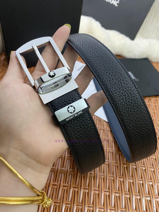 MontblancMaterial: Leather Belt with 100% Head Layer. The leather belt is guaranteed to be g 7w0dc7bd - Image 3
