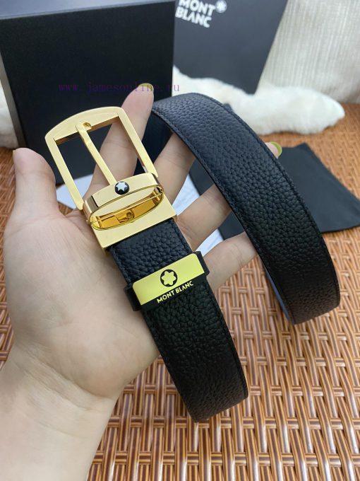 MontblancMaterial: Leather Belt with 100% Head Layer. The leather belt is guaranteed to be g 7w0dc7bd - Image 4