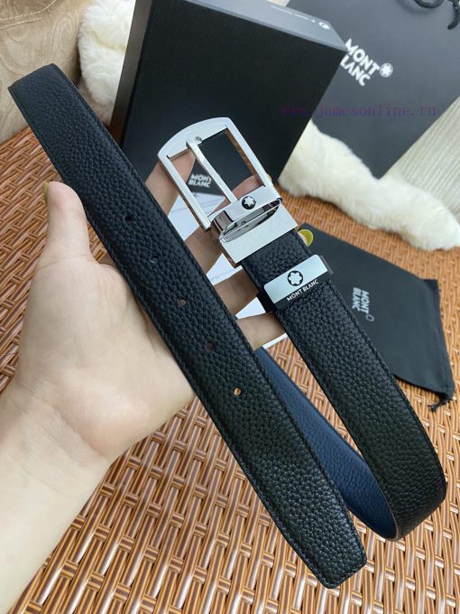 MontblancMaterial: Leather Belt with 100% Head Layer. The leather belt is guaranteed to be g 7w0dc7bd - Image 5
