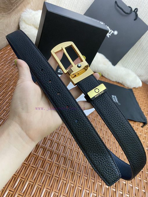 MontblancMaterial: Leather Belt with 100% Head Layer. The leather belt is guaranteed to be g 7w0dc7bd - Image 6