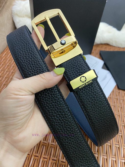 MontblancMaterial: Leather Belt with 100% Head Layer. The leather belt is guaranteed to be g 7w0dc7bd - Image 8