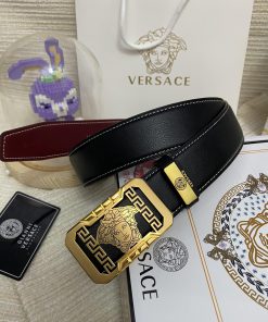 Versace. VersaceMaterial: Leather Belt with 100% Head Layer. The leather belt is guaranteed x2afa09s