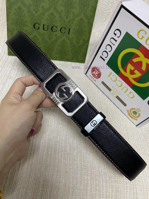 Gucci. Gucci  Material: Leather Belt with 100% Head Layer. The leather belt is guaranteed to v818vuc7 - Image 7