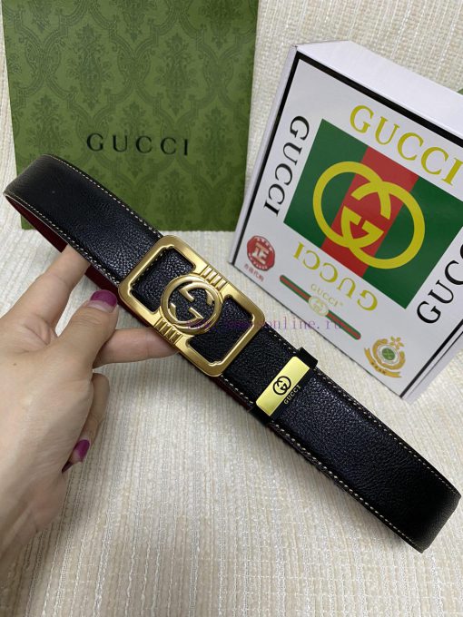 Gucci. Gucci  Material: Leather Belt with 100% Head Layer. The leather belt is guaranteed to v818vuc7 - Image 8