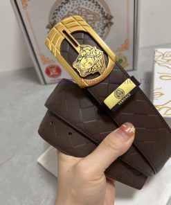 Versace. VersaceMaterial: Leather Belt with 100% Head Layer. The leather belt is guaranteed 6v76x8cj