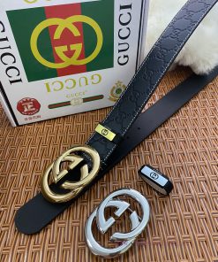 Gucci. Gucci  Material: Leather Belt with 100% Head Layer. The leather belt is guaranteed to f8gnch4l
