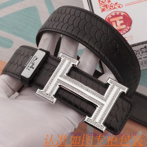 Belt, belt, Aimaishi cowhide beltMen's belt material: 100% head layer cowhide belt, guarante b0d47huh - Image 4