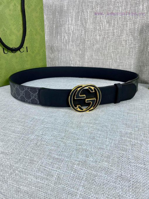 The Gucci belt with a width of 4.0cm made a stunning debut in the 2022 Spring/Summer collect 3udw0swg