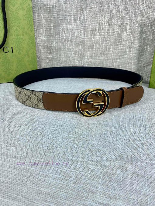 The Gucci belt with a width of 4.0cm made a stunning debut in the 2022 Spring/Summer collect tiq83bsc