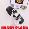 Belt Gucci Gucci double-sidedBelt made of 100% head layer cowhide, rotatable, dual color bel zj5q7f9p