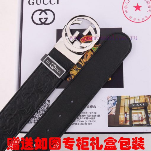 Belt Gucci Gucci double-sidedBelt made of 100% head layer cowhide, rotatable, dual color bel zj5q7f9p - Image 9