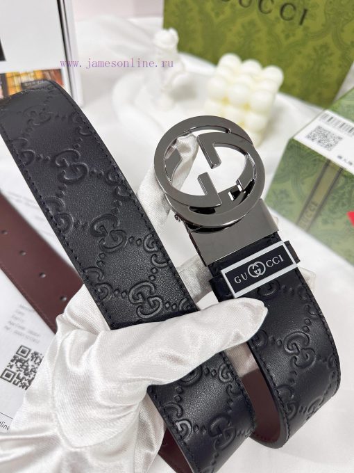 Belt Gucci Gucci️The waistband is made of 100% head layer cowhide, ensuring the rotating use uod1thce - Image 2