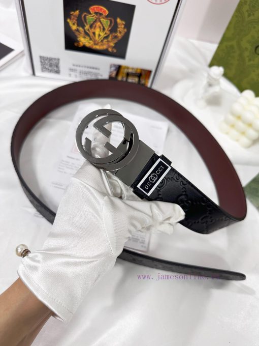 Belt Gucci Gucci️The waistband is made of 100% head layer cowhide, ensuring the rotating use uod1thce - Image 9