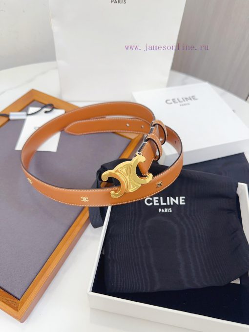 Celine has upgraded its materials with genuine IP plated steel buckles measuring 2.5 centime kt5gkzug - Image 2