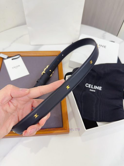 Celine has upgraded its materials with genuine IP plated steel buckles measuring 2.5 centime kjma6j7y - Image 8