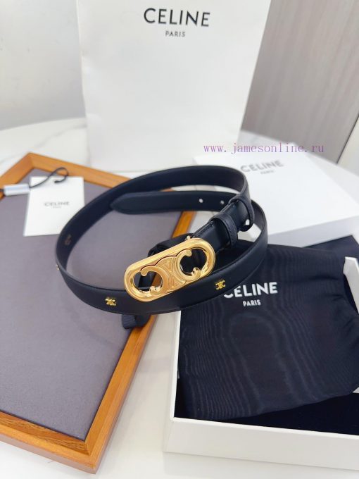 Celine has upgraded its materials with genuine IP plated steel buckles measuring 2.5 centime iquv1jk4 - Image 2