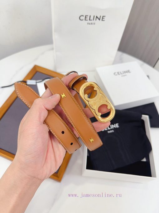Celine has upgraded its materials with genuine IP plated steel buckles measuring 2.5 centime x1e4zl4y - Image 3