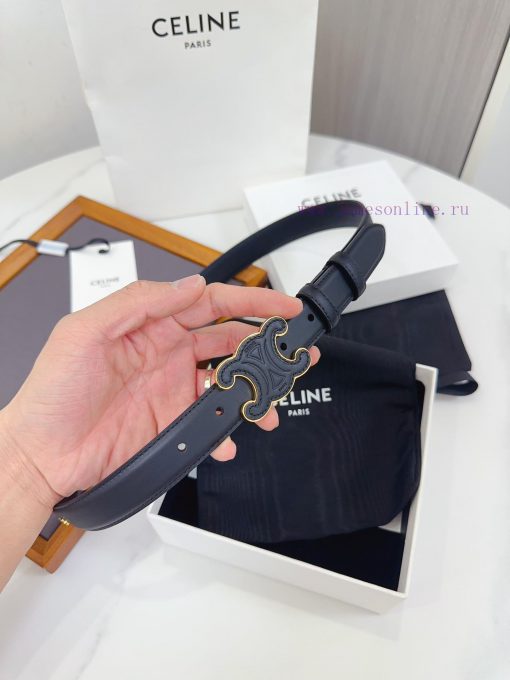 Celine has upgraded its materials with genuine IP plated steel buckles measuring 2.5 centime 8w21xjll - Image 5