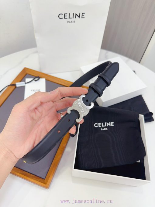 Celine has upgraded its materials with genuine IP plated steel buckles measuring 2.5 centime k5m4dqeb - Image 5