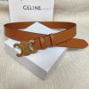 Celine has launched a new men's 3.5cm waist belt with a double-sided calf leather top layer f4h6decg