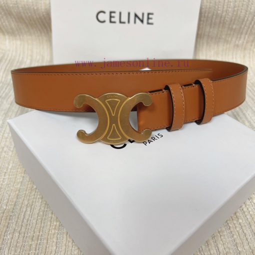 Celine has launched a new men's 3.5cm waist belt with a double-sided calf leather top layer f4h6decg - Image 3