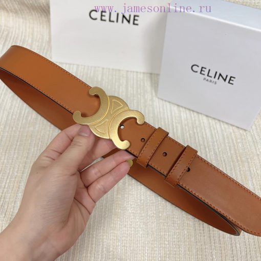 Celine has launched a new men's 3.5cm waist belt with a double-sided calf leather top layer f4h6decg - Image 4