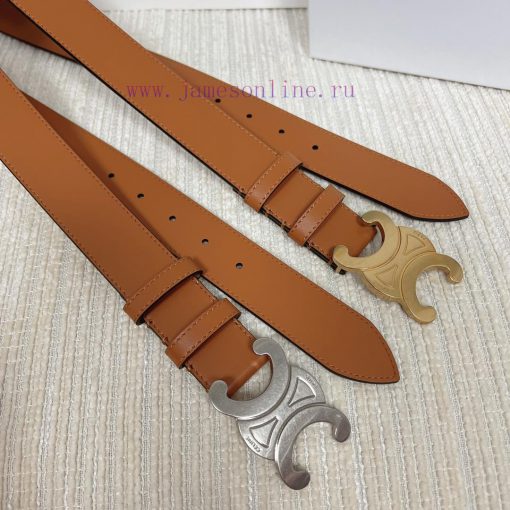 Celine has launched a new men's 3.5cm waist belt with a double-sided calf leather top layer f4h6decg - Image 8