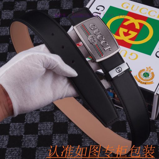 Gucci. Gucci️Material: 100% top layer cowhide belt, ensuring genuine leather belt, finely cr 9n1q1p5e - Image 6