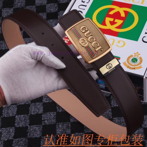 Gucci. Gucci️Material: 100% top layer cowhide belt, ensuring genuine leather belt, finely cr t8yxd65m - Image 8