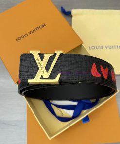 LV Louis VuittonBelt and waistband double-sided use quality 100% top layer cowhide 24k pure 7f31k7of