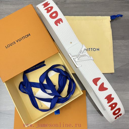 LV Louis VuittonBelt and waistband double-sided use quality 100% top layer cowhide 24k pure 6szjta2v - Image 3