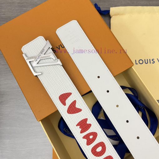 LV Louis VuittonBelt and waistband double-sided use quality 100% top layer cowhide 24k pure 6szjta2v - Image 5