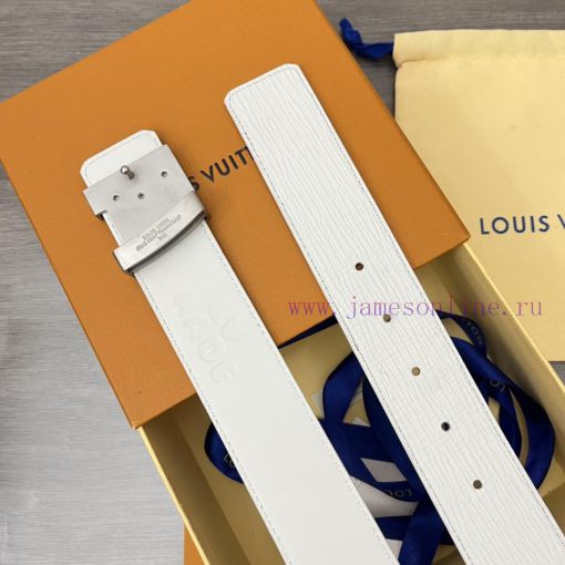 LV Louis VuittonBelt and waistband double-sided use quality 100% top layer cowhide 24k pure 6szjta2v - Image 6