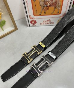 Hermes Hermès  Material: Leather Belt with 100% Head Layer. The leather belt is guaranteed t trgi25px
