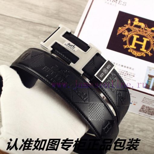 Hermes Her..mes️Identify and receive a punch as a giftMaterial: 100% head layer cowhide belt cnfmcite - Image 5