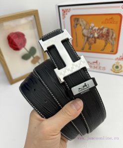 Hermes Hermès  Material: Leather Belt with 100% Head Layer. The leather belt is guaranteed t h8yps7k7
