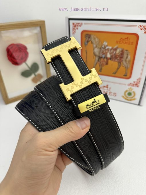 Hermes Hermès  Material: Leather Belt with 100% Head Layer. The leather belt is guaranteed t vc3zfpu2